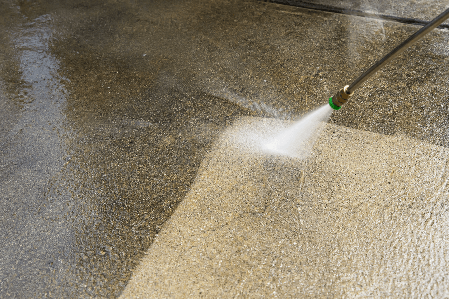 Pressure washing
