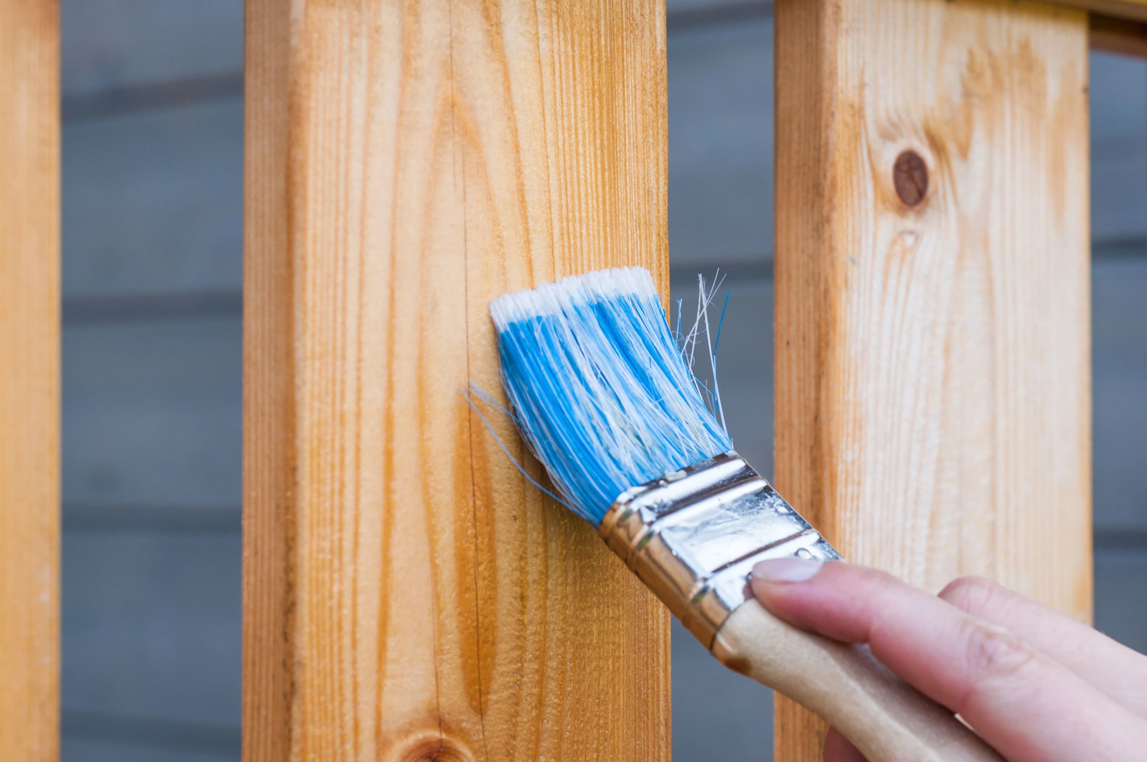 Fence Staining