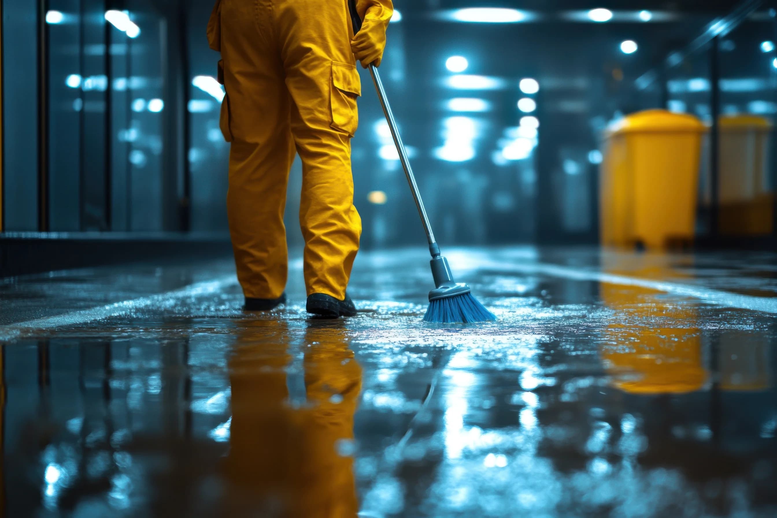 Garage Floor Washing