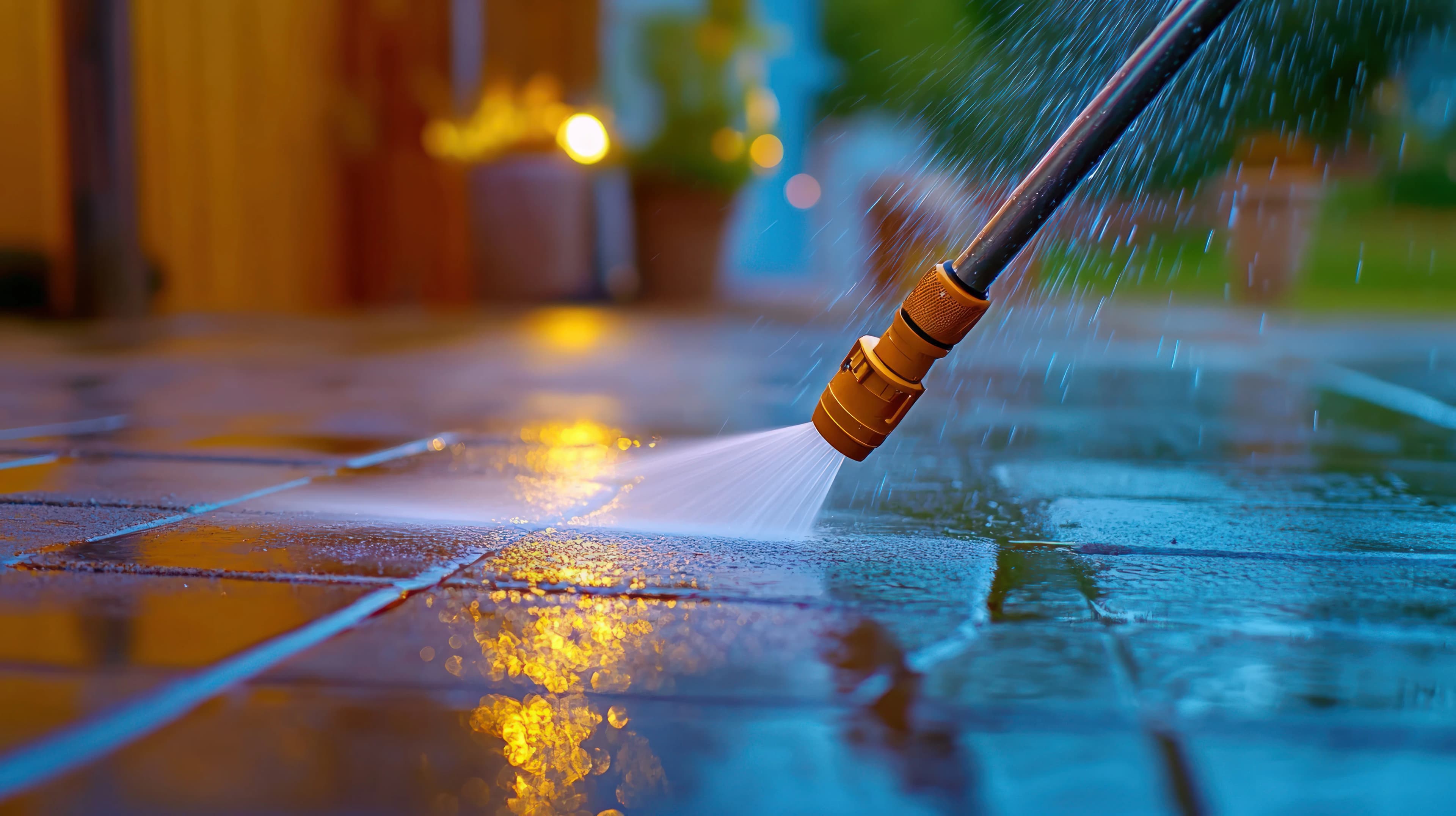 Patio Pressure Washing