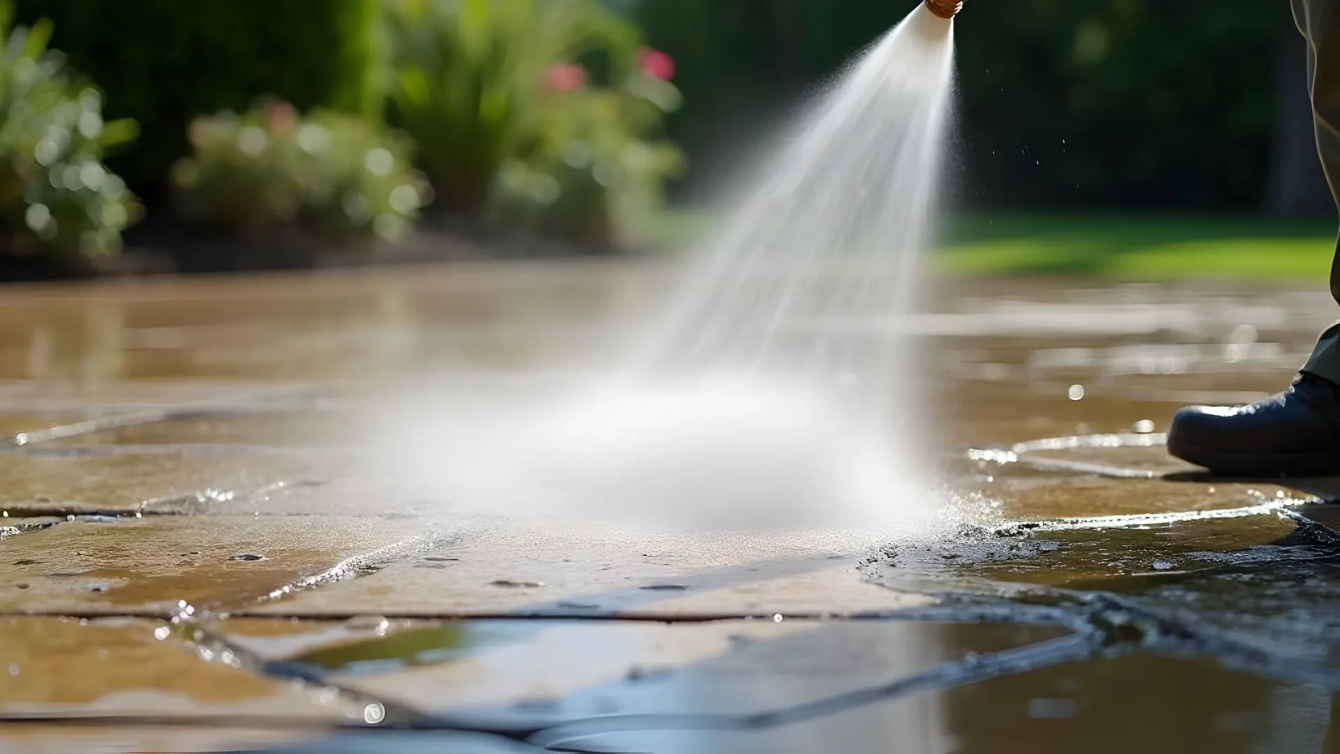 Pressure washing